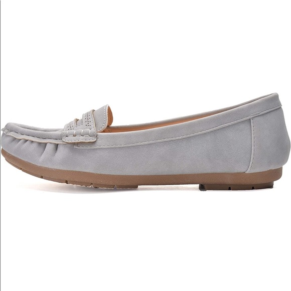 Mila Lady Fashion Colorful Causal Slip on Loafers Moccasin - Picture 3 of 3